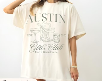 Austin Bachelorette Party Comfort Colors Shirt, Cozy Cowgirl Texas Tee