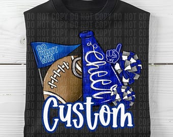 Spirit Wear: Football Cheer Custom