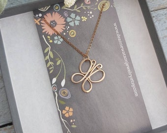 Butterfly Necklace, Jewelry Gifts for Girls,  Jr Bridesmaid Gift Ideas, Goddaughter Gifts, Flower Girl Gifts