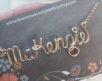 Dainty Name Necklace for Teen Girls Niece, Daughter Gift Ideas, Personalized, Gifts for Granddaughter