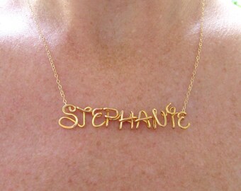 Disney Name Necklace, Teenage Girl Gifts, Custom Jewelry for Granddaughter Birthday