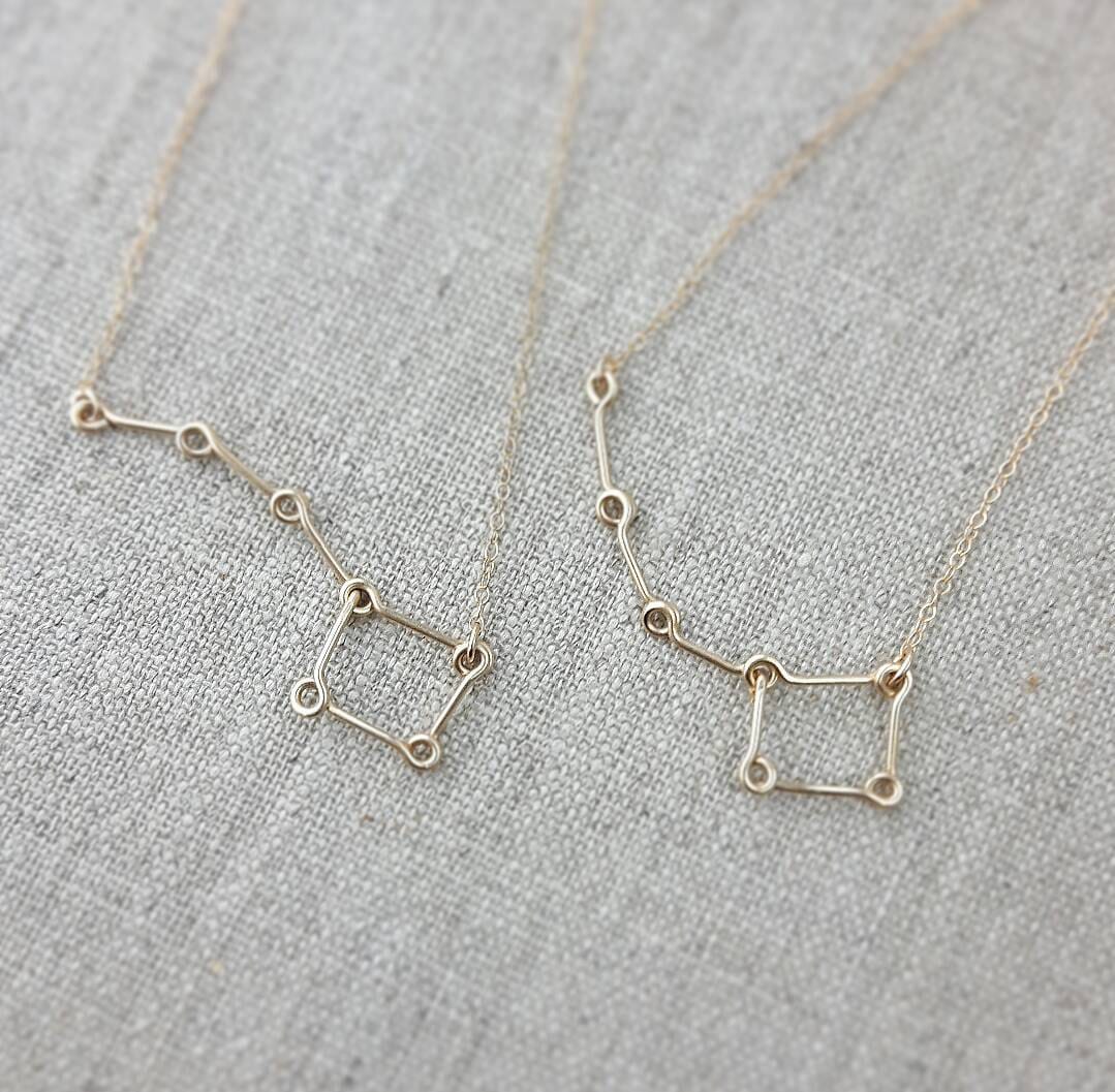 big and little dipper necklaces