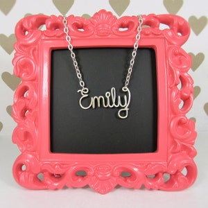 Name Necklace, Personalized Necklace for Women, Bridesmaid Gift, Jewelry Gift for Girls image 2