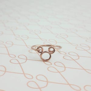 Mickey Mouse Ring, Disney Jewelry, Valentine Gift, Bestie Rings