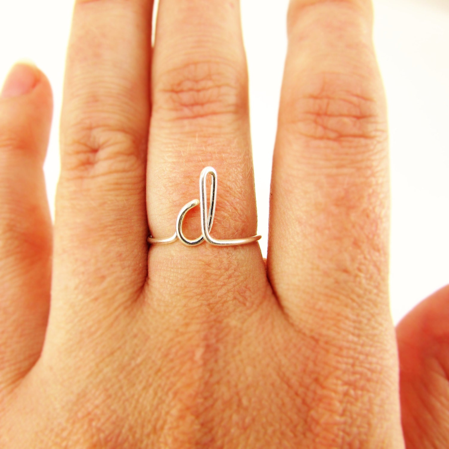 bague lettre o