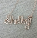 Teenage Girl Gifts, Wire Name Necklace, Personalized Birthday Gifts for Girls, Custom Name Necklace 