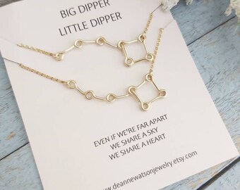 Pair of Stainless Steel Charms 2 Piece Set-BFS6015 Little Dipper Big Dipper Pair of Stainless Steel Charms 2 Piece Set-BFS6015 Little Dipper Big Dipper