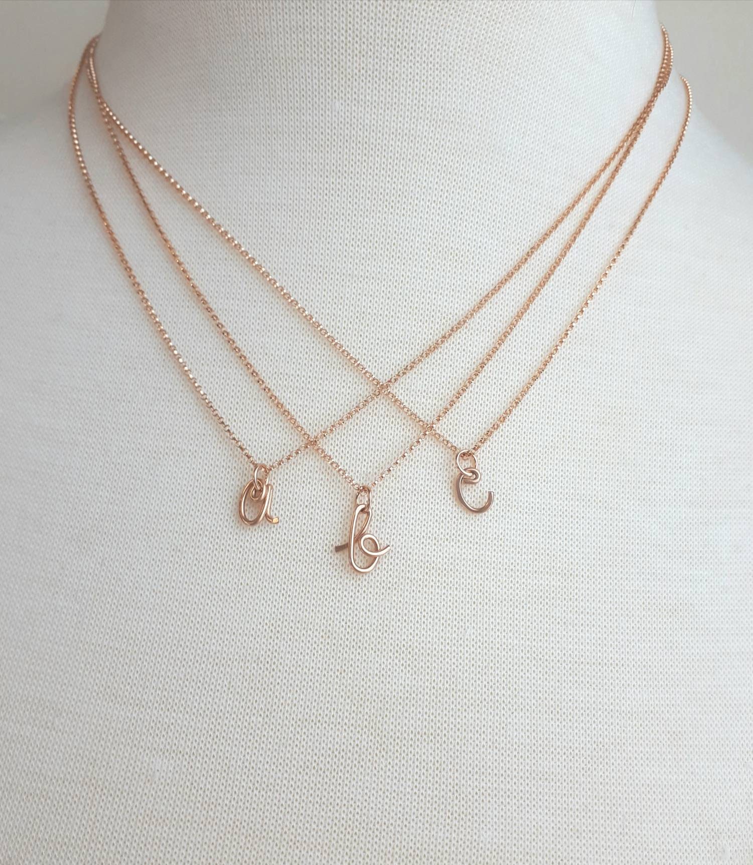 16+ Letter C Pendant Necklace