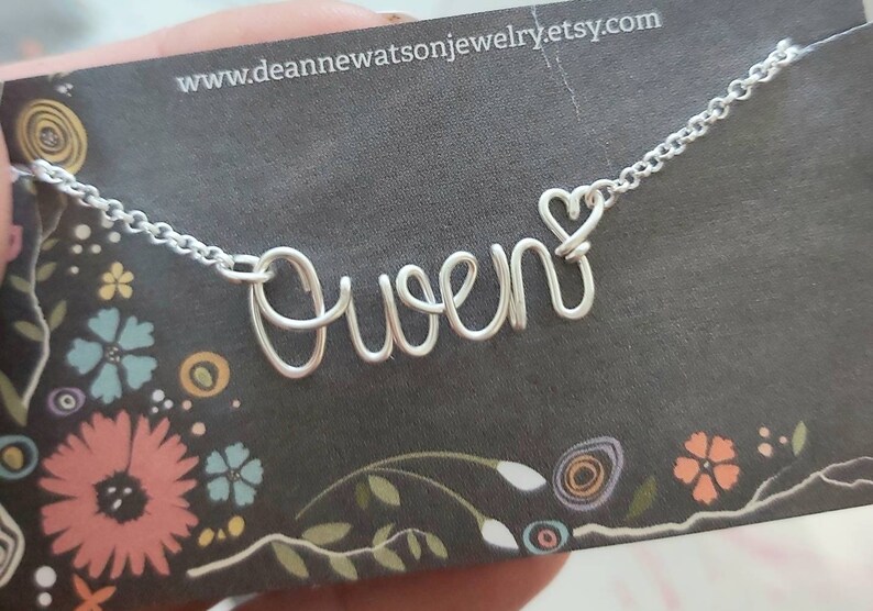 Name Necklace Custom Bridesmaid Jewelry Gifts Under 50 Etsy