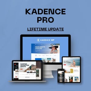 Motyw WordPress KadenceWP Premium|Lekki i konfigurowalny design| Motyw Kadence Pro Odblokuj funkcje premium dla swojej witryny WordPress!