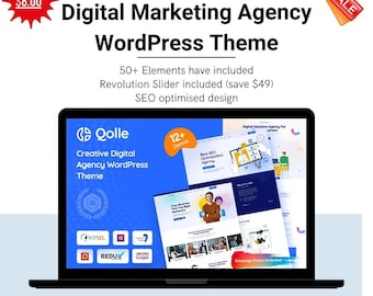 Digital Marketing Agency Elementor Template Kit, Responsive Web Studio Design & Elementor Website Blog Themes,  Creative AGENCY Theme | SEO