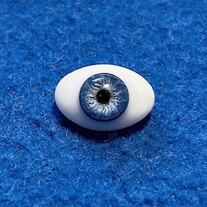 Antique Solid Glass Oval Paperweight Eyes - 1 pair (9000 Series) SUPER SAVINGS!