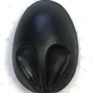 5 pc - Koala/ Teddy Bear Noses - Black with Safety Backing