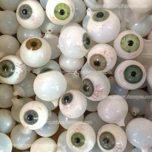 Human Style Eye Single Hand Blown Glass Eye image 3