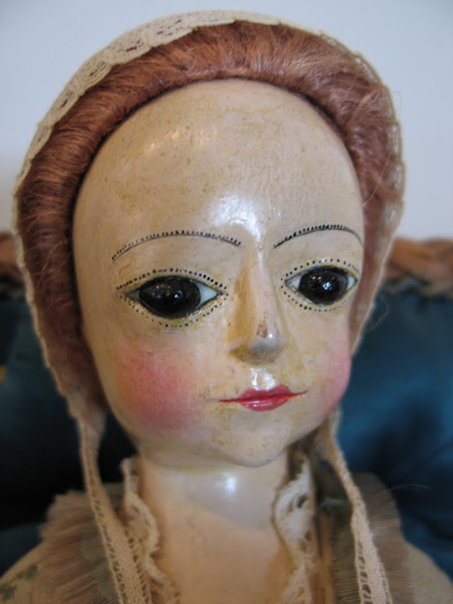 Antique Black Iris Oval Blown Glass Doll Eyes One Pair Etsy