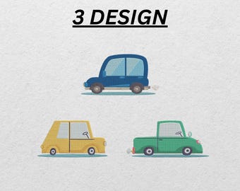 Car Embroidery Design