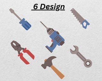 Tool Embroidery Design