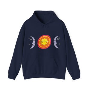 Cute Sun and Moon Hoodie