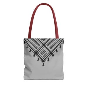 Tote Bag Kefiyyeh | Palestine Keffiyeh | Patterned Gift Bag
