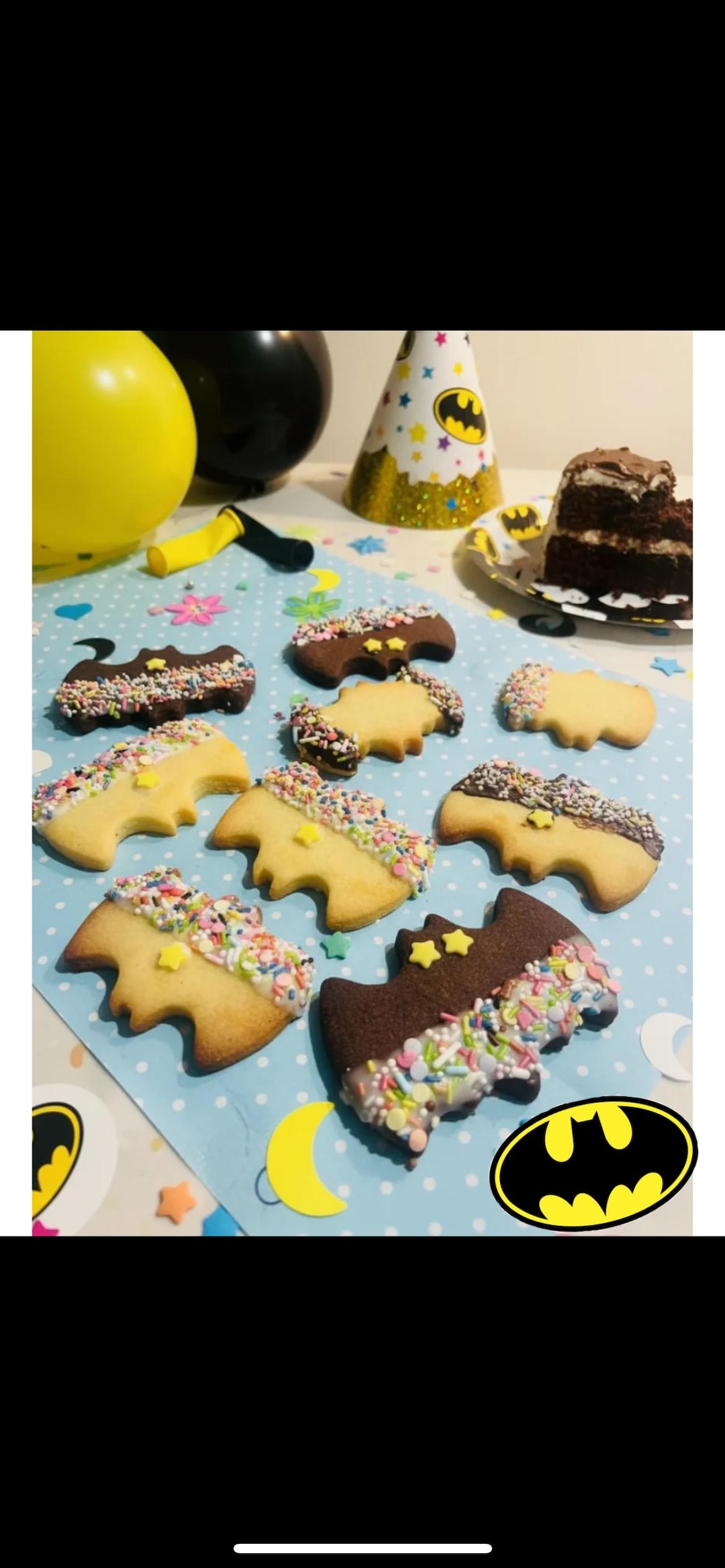Handmade Batman Cookies – Colorful Superhero Butter Cookies With ...