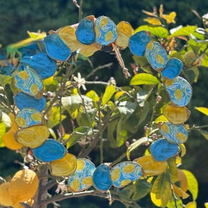 Limoncello Oyster Shell Wreath