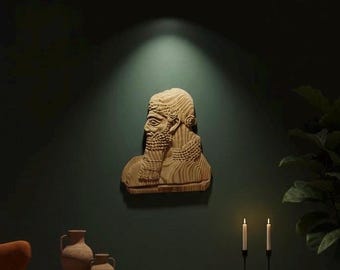 Assyrian 3D wall art