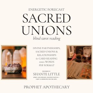 Lettura dei Tarocchi dell'Unione Sacra: Immersione Profonda nella Partnership Divina e nelle Connessioni dell'Anima (Consegnata entro 3 giorni)