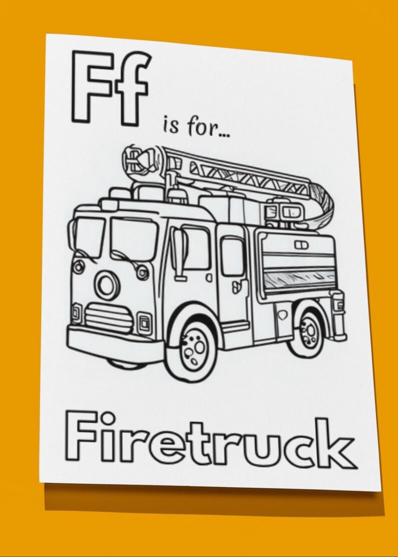 A to Z Alphabet Coloring Book | Creative ABC Printable Preschool ...