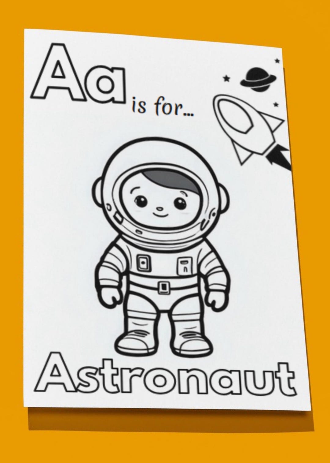 A to Z Alphabet Coloring Book | Creative ABC Printable Preschool ...