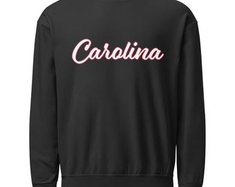 South Carolina Script Fleece Crewneck Sweatshirt – Vintage Comfort Colors Style