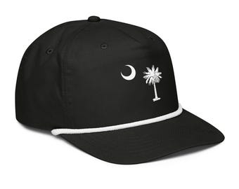 South Carolina Palmetto Golf Rope Hat Printed