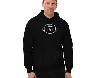 Football Dad Embroidered Logo Hoodie