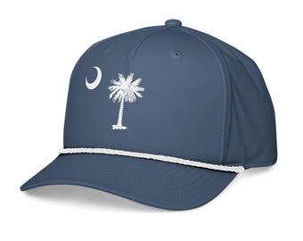 South Carolina Palmetto Printed Golf Rope Hat