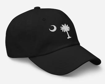 South Carolina Palmetto Embroidered Dad Hat