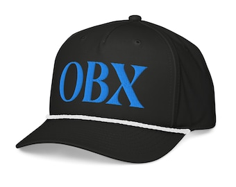 OBX Outer Banks North Carolina Classic Golf Rope Hat