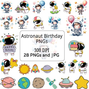 Astronaut Png Bundle, Astronaut with rocket PNG and JPG, kid astronaut, Universe Spaceman Cliparts, Space PNG