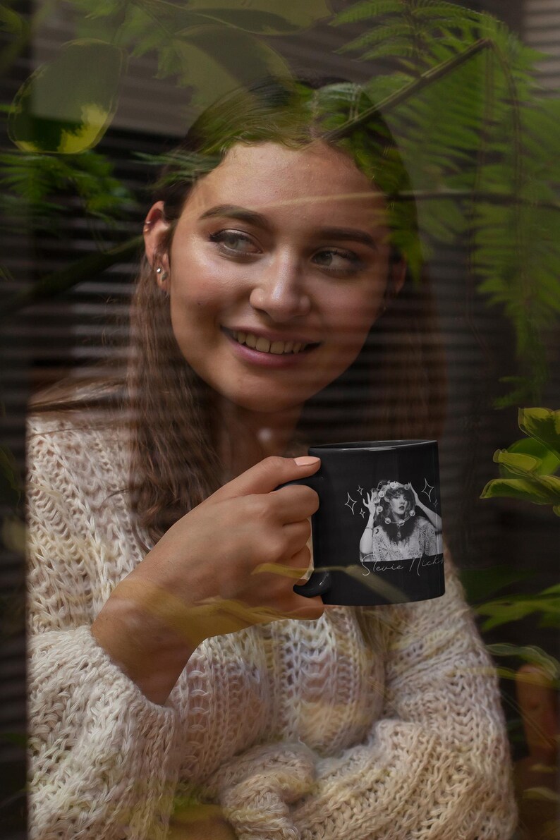 Stevie Nicks Mug | Witchy Aesthetic Mug | Retro Rock & Roll | Vintage Rock Goddess Coffee Cup | Witchy Boho Fleetwood Mac Inspired Gift image 7