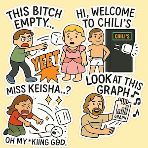 Vine Classics Vol. 2 – Hilarious Meme Sticker Pack