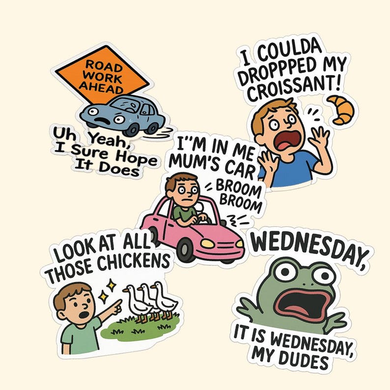 Vine Classics Vol. 1 – Meme Sticker Pack - Etsy