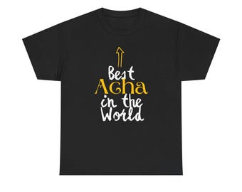Best Acha (Dad) in the World! (Malyalam) Heavy Cotton Tee - Perfect Gift for Dads