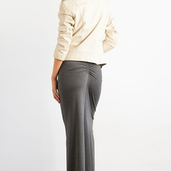 Fishtail Maxi Jersey Skirt - More Colors Available