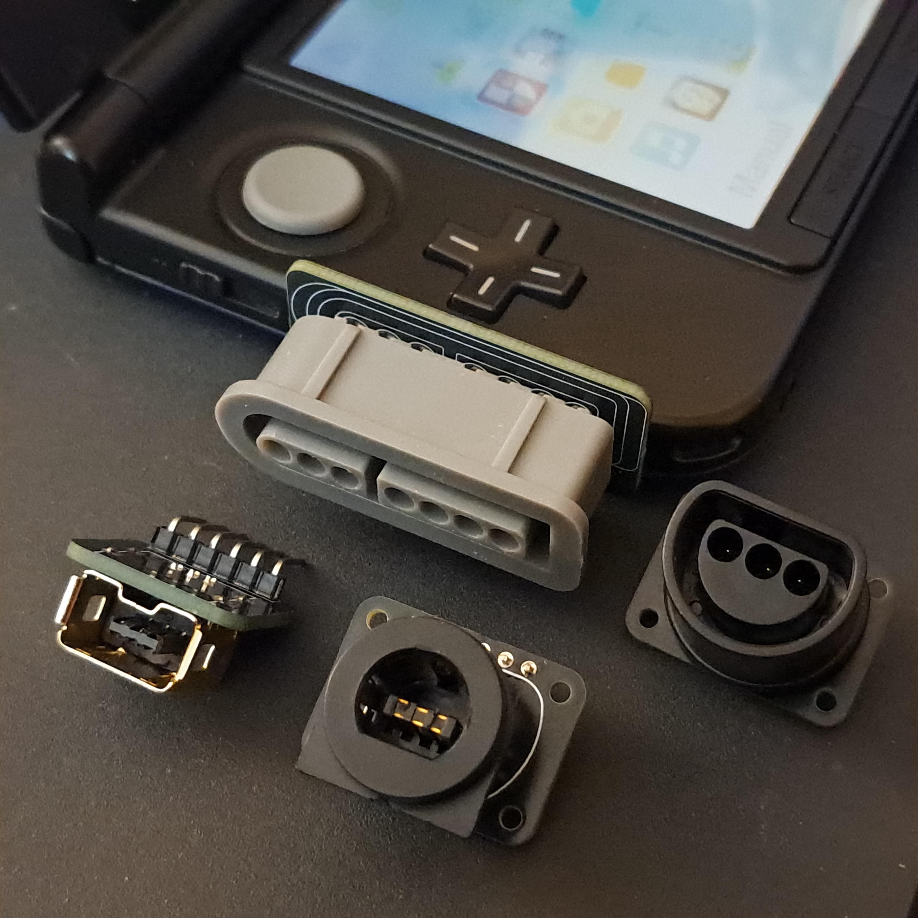3DS＋外付けコントローラー 3DS XL External Controller Support Installation Kit - Etsy