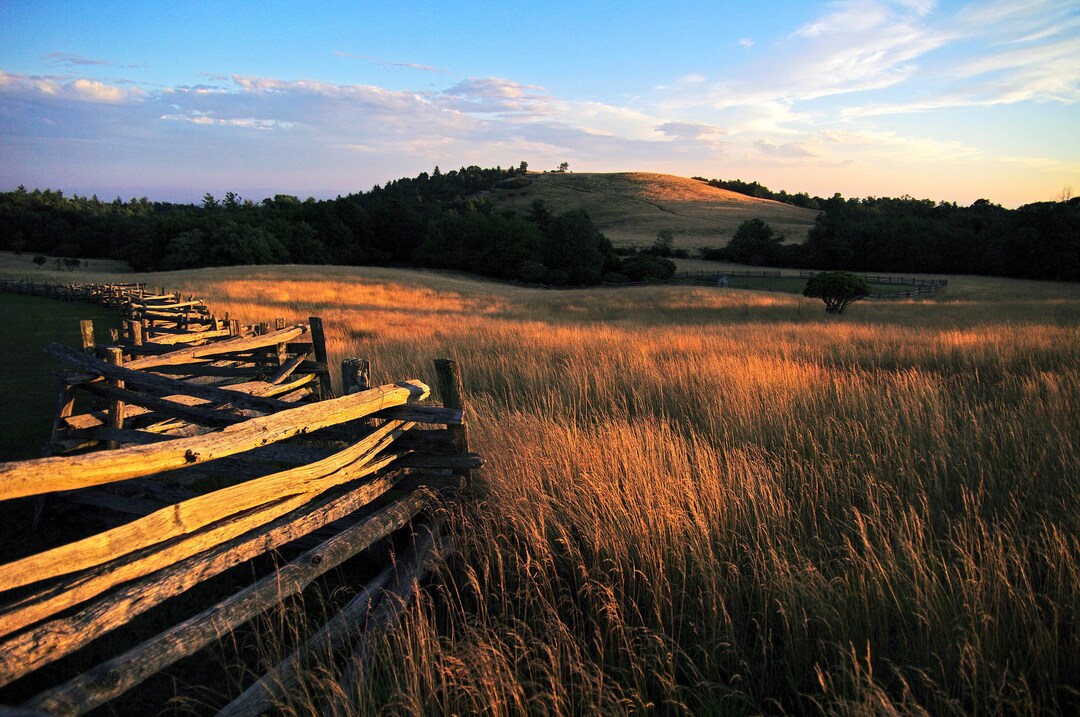 From the Bluffs Lodge at Doughton Park on the Blue Ridge Parkway