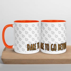 Spaceship Ceramic Mug | Colorful Sci-Fi Coffee Cup | Galaxy Gift for Space Lovers