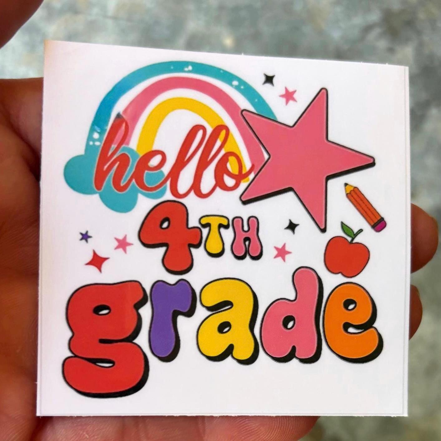 Sticker For Grade R CLASSROOM STICKERS: Laminated Vinyl Decals, Grades 1-6, Teacher ...