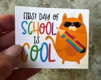 Pegatinas para la vuelta al cole: Vinilo laminado, pegatinas para botellas de agua