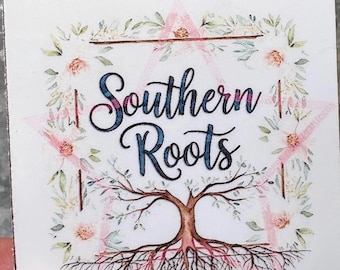 Southern Stickers: Laminated Vinyl, Water Bottle Decals, Laptop Stickers, 8 choices