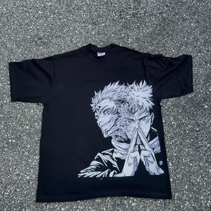 Jujutsu Kaisen T-Shirt – Yuji & Sukuna Graphic Tee – Anime Streetwear – Shaka HeavyWeight Shirt – Otaku Gift – Manga Fan Apparel