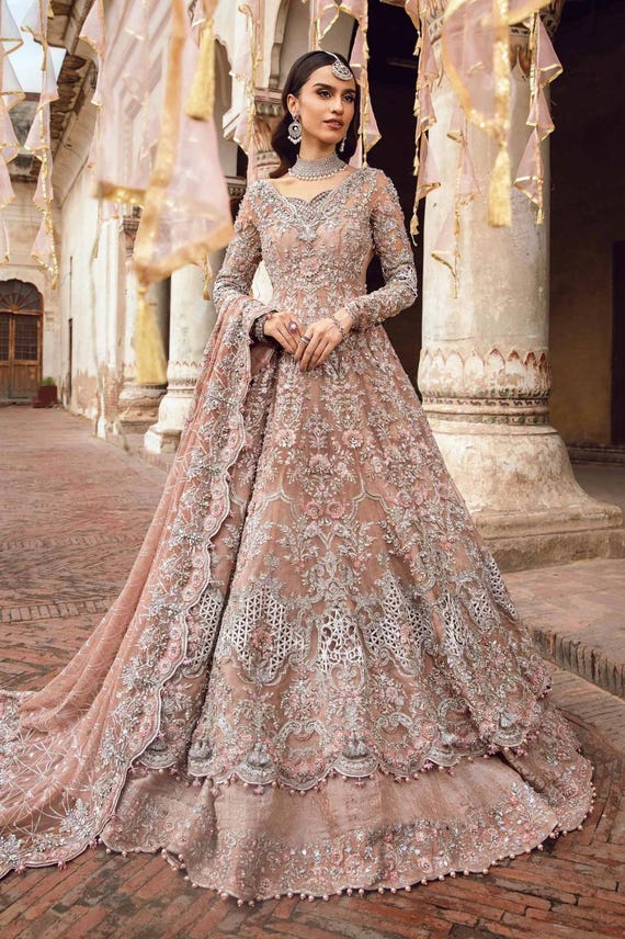 knee length dresses for ladies Emerald Green Lehenga Set from Gamila Collection main image 1
