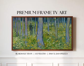 Van Gogh Undergrowth Painting for Samsung Frame TV | Spring Art (Digital Download)
